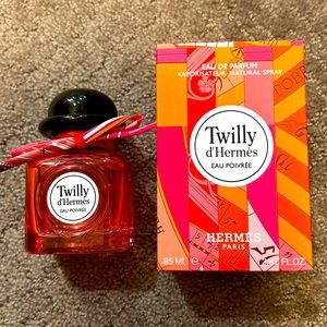 Twilly d’Hermes Eau de Parfum perfume. 2.87oz big bottle.